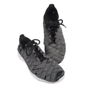 Nike Juvenate‎ Woven Sneaker Womens Sz 6.5 Shoes Style# 833825-004 Gray Black